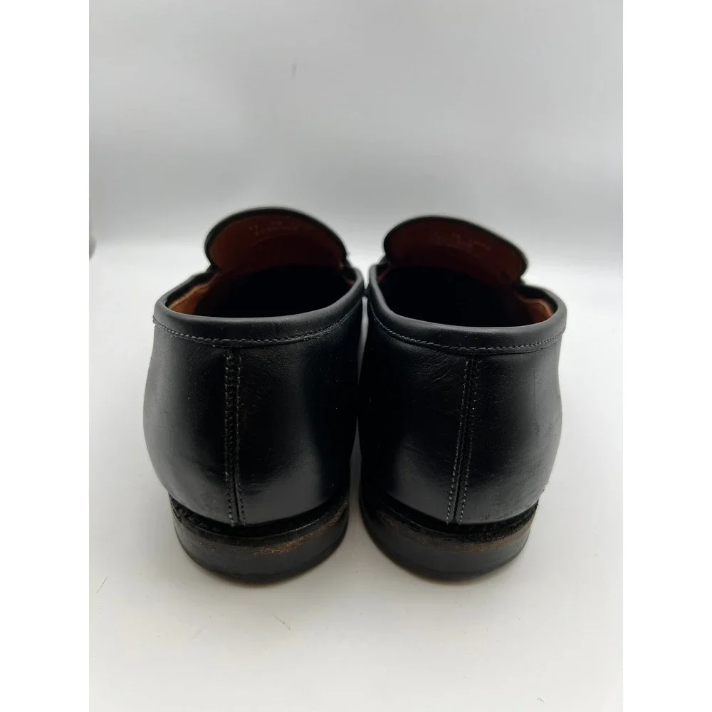 Allen Edmonds Lake Forest Mens 11 3E Black Leather Penny Loafers 1030 USA Made